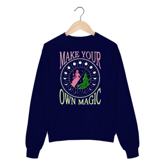 Nome do produtoMoletom Fechado - Make Your Own Magic