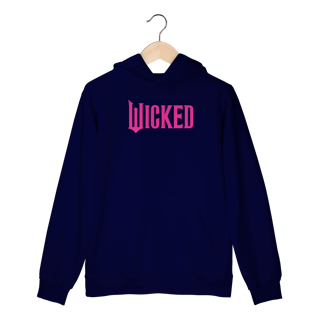 Nome do produtoMoletom Canguru - Wicked Movie (Pink)