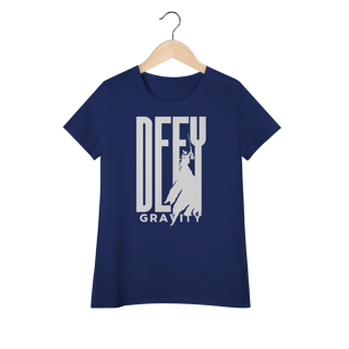 Nome do produtoCamiseta Feminina (Algodão Peruano) - Defy Gravity
