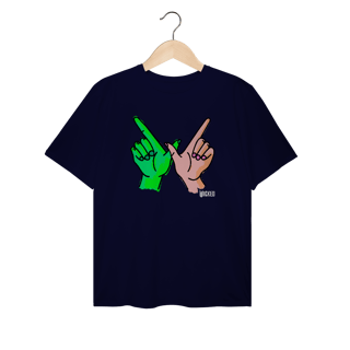 Nome do produtoCamiseta Plus Size - Wicked W Hands