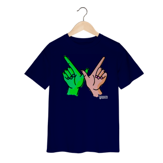 Nome do produtoCamiseta Infantil - Wicked W Hands