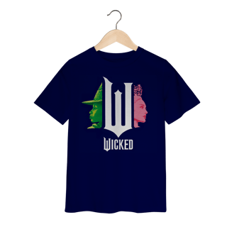 Nome do produtoCamiseta Infantil - Wicked Movie (Pink And Green)