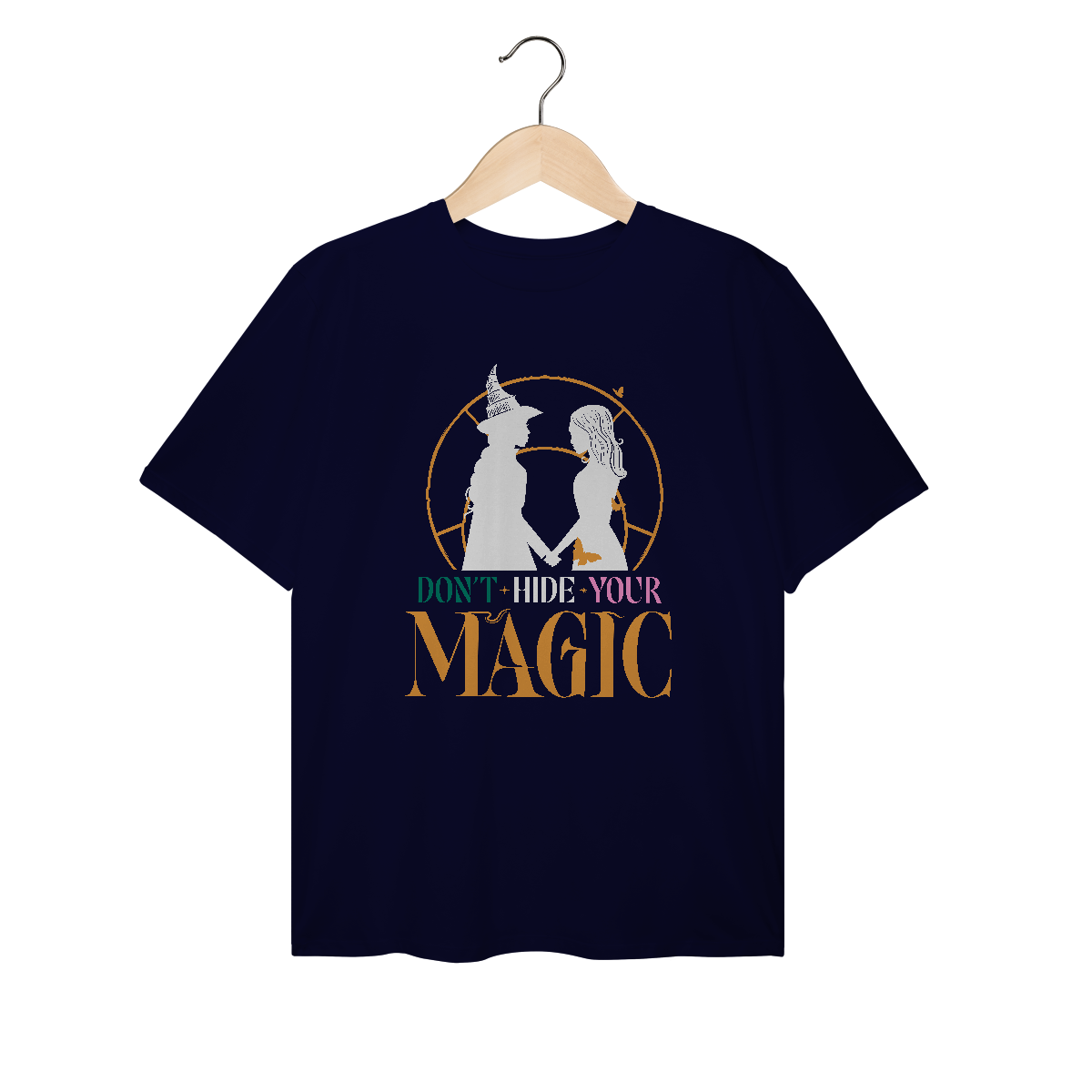 Nome do produto: Camiseta Plus Size - Don\'t Hide Your Magic