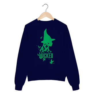 Nome do produtoMoletom Fechado - Wicked (Elphaba)
