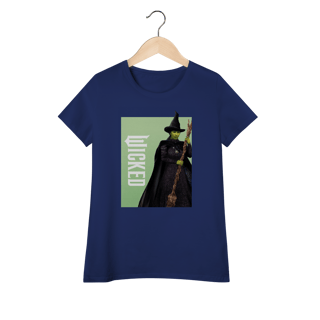 Nome do produtoCamiseta Feminina (Algodão Peruano) - Elphaba