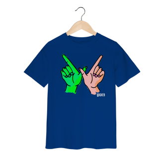 Nome do produtoCamiseta Infantil - Wicked W Hands