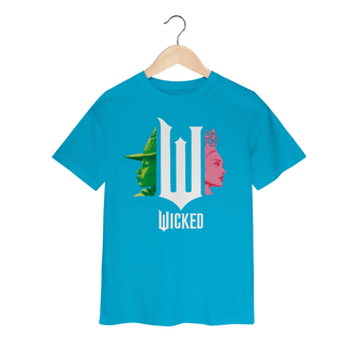 Nome do produtoCamiseta Infantil - Wicked Movie (Pink And Green)
