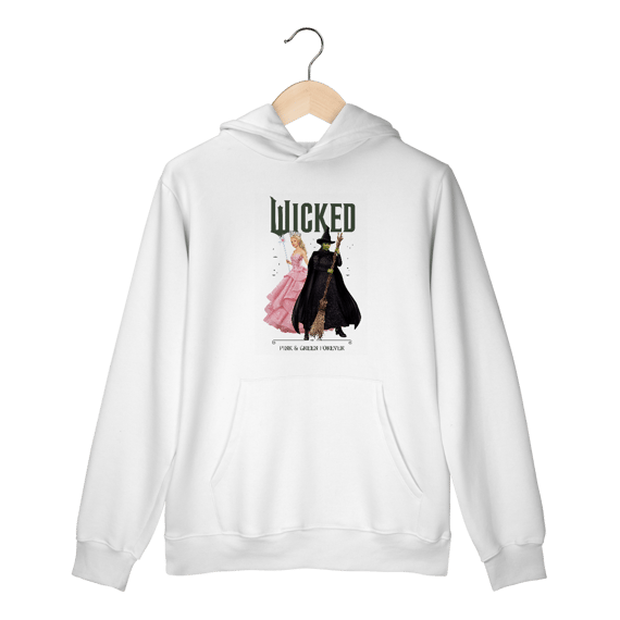 Moletom Canguru - Wicked: Pink And Green Forever