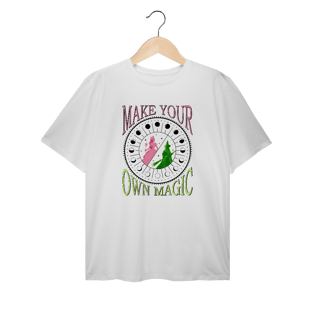 Nome do produtoCamiseta Plus Size - Make Your Own Magic