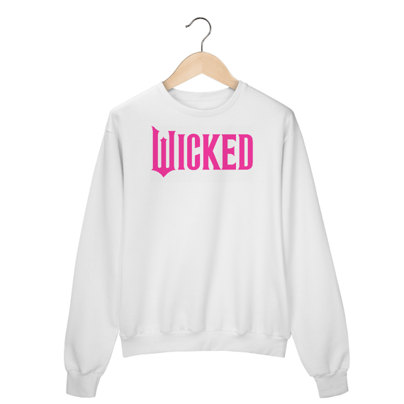 Moletom Fechado - Wicked Movie (Pink)