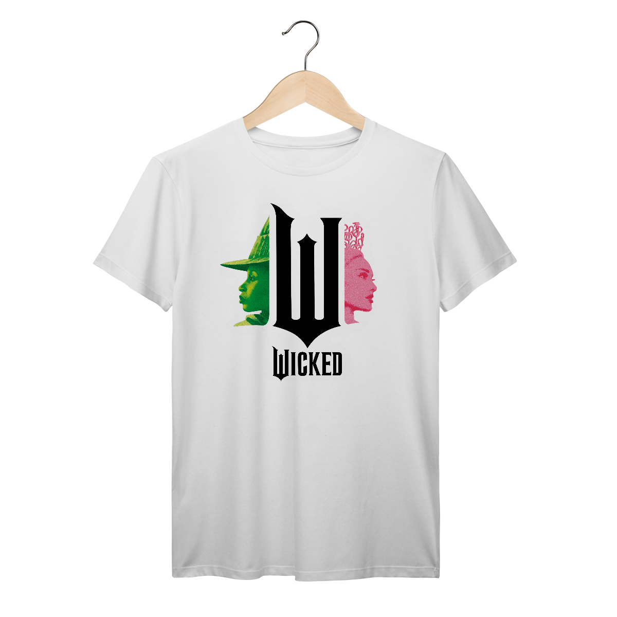 Nome do produto: Camiseta - Wicked Movie (Pink And Green)