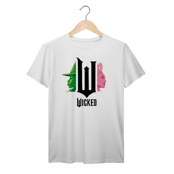 Camiseta - Wicked Movie (Pink And Green)