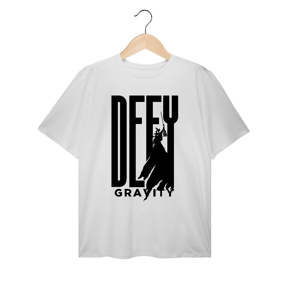 Nome do produto: Camiseta Plus Size - Defy Gravity