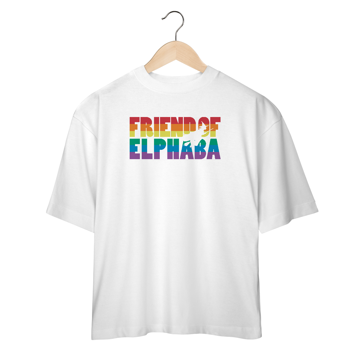 Nome do produto: Camiseta Oversized - Friend Of Elphaba