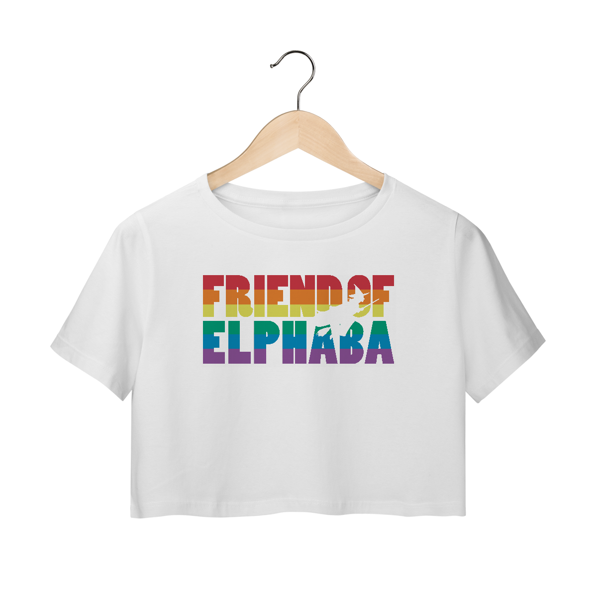 Nome do produto: Cropped - Friend Of Elphaba