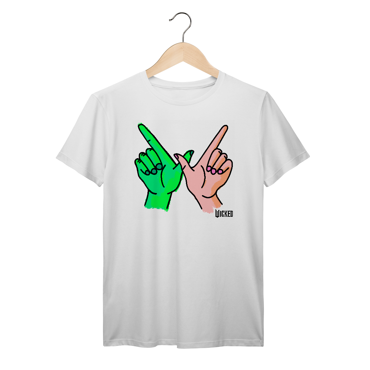 Nome do produto: Camiseta - Wicked W Hands