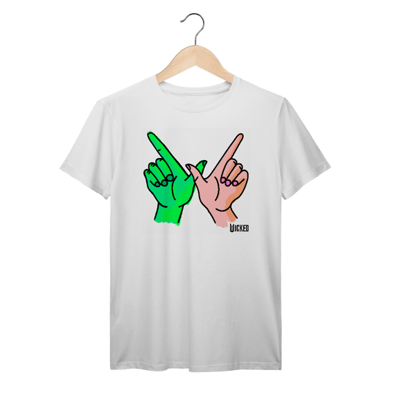 Camiseta - Wicked W Hands