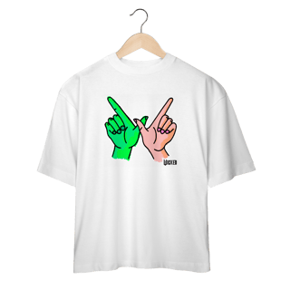 Nome do produtoCamiseta Oversized - Wicked W Hands
