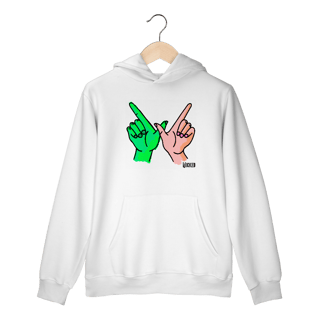 Moletom Canguru - Wicked W Hands