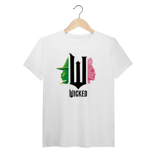 Nome do produtoCamiseta (Algodão Peruano) - Wicked Movie (Pink And Green)