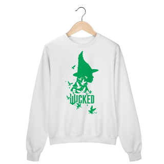 Nome do produtoMoletom Fechado - Wicked (Elphaba)