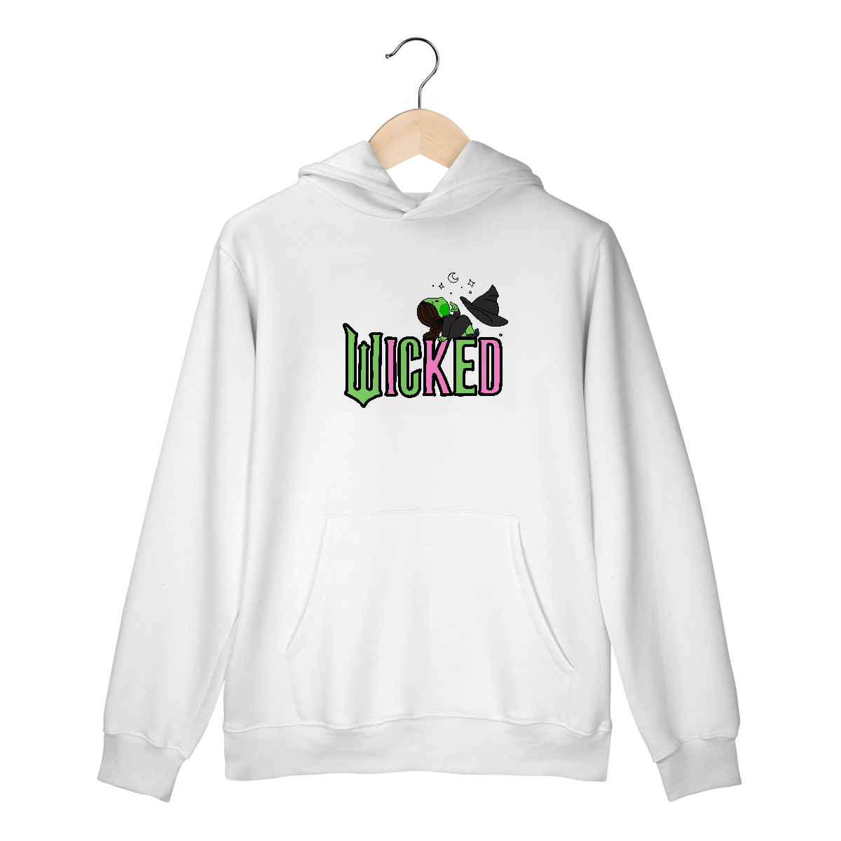 Nome do produto: Moletom Canguru - Elphaba Daydreaming