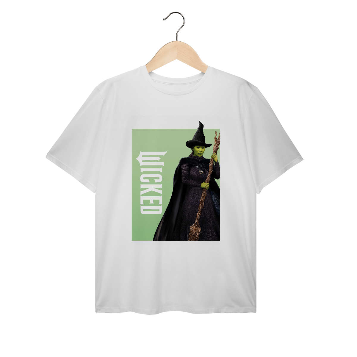 Nome do produto: Camiseta Plus Size - Elphaba