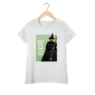Nome do produtoCamiseta Feminina (Algodão Peruano) - Elphaba