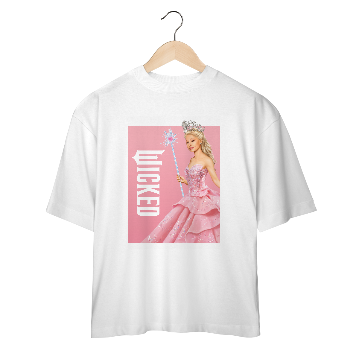 Nome do produto: Camiseta Oversized - Glinda