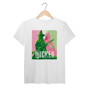Nome do produtoCamiseta (Algodão Peruano) - Elphaba & Glinda