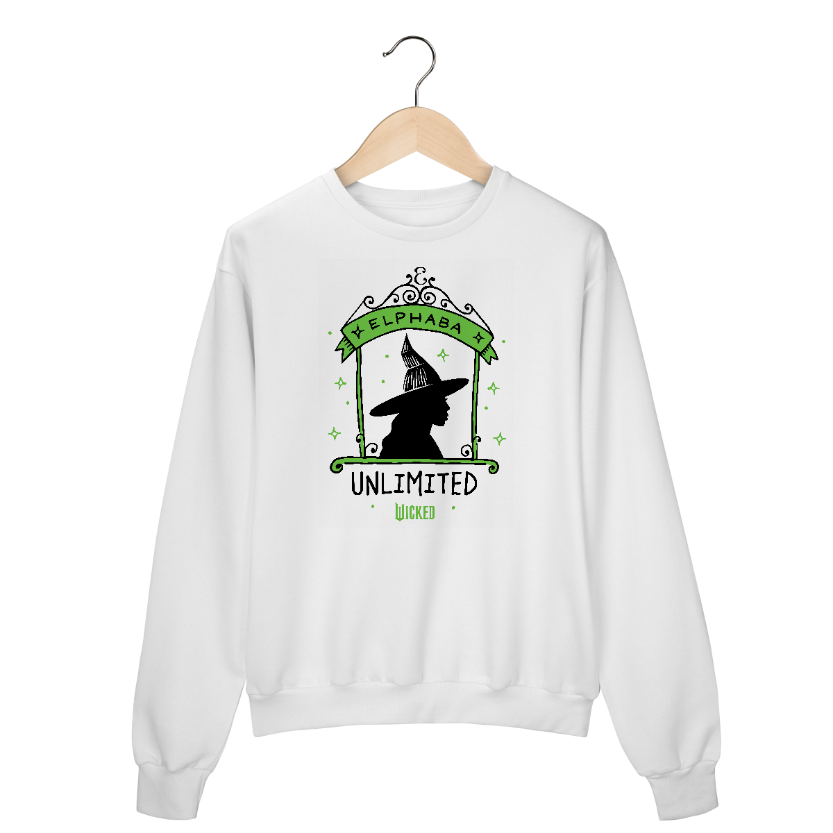 Nome do produto: Moletom Fechado - Elphaba Unlimited