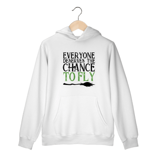 Nome do produtoMoletom Canguru - Everyone Deserves The Chance To Fly