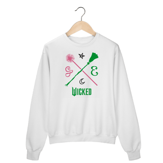 Moletom Fechado - Wicked (Pink And Green)