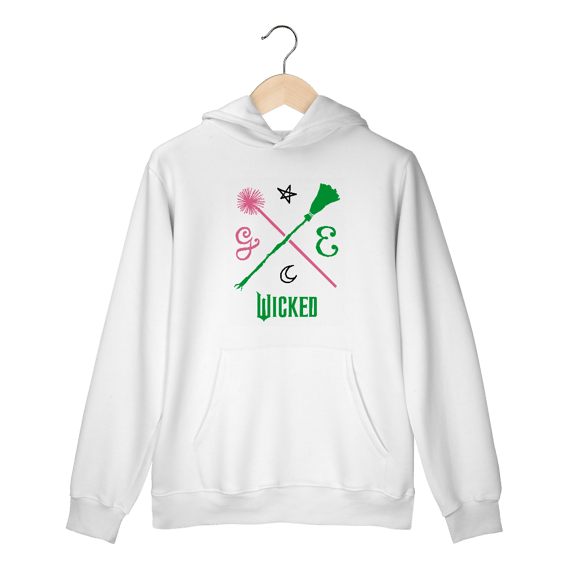 Moletom Canguru - Wicked (Pink And Green)
