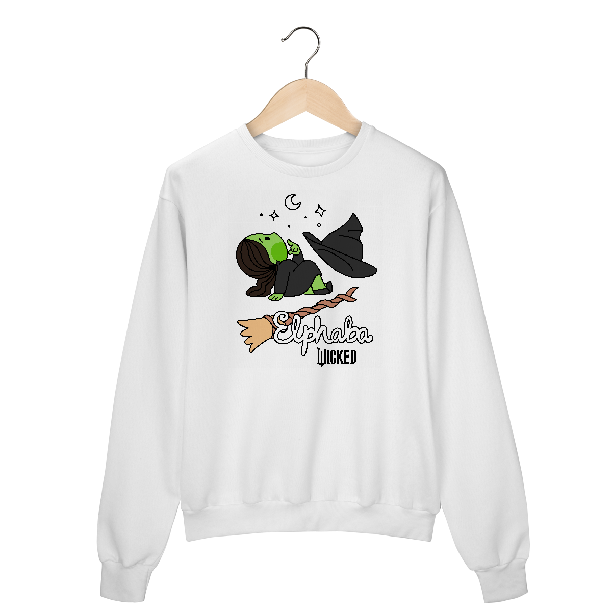Nome do produto: Moletom Fechado - Elphaba Daydreaming