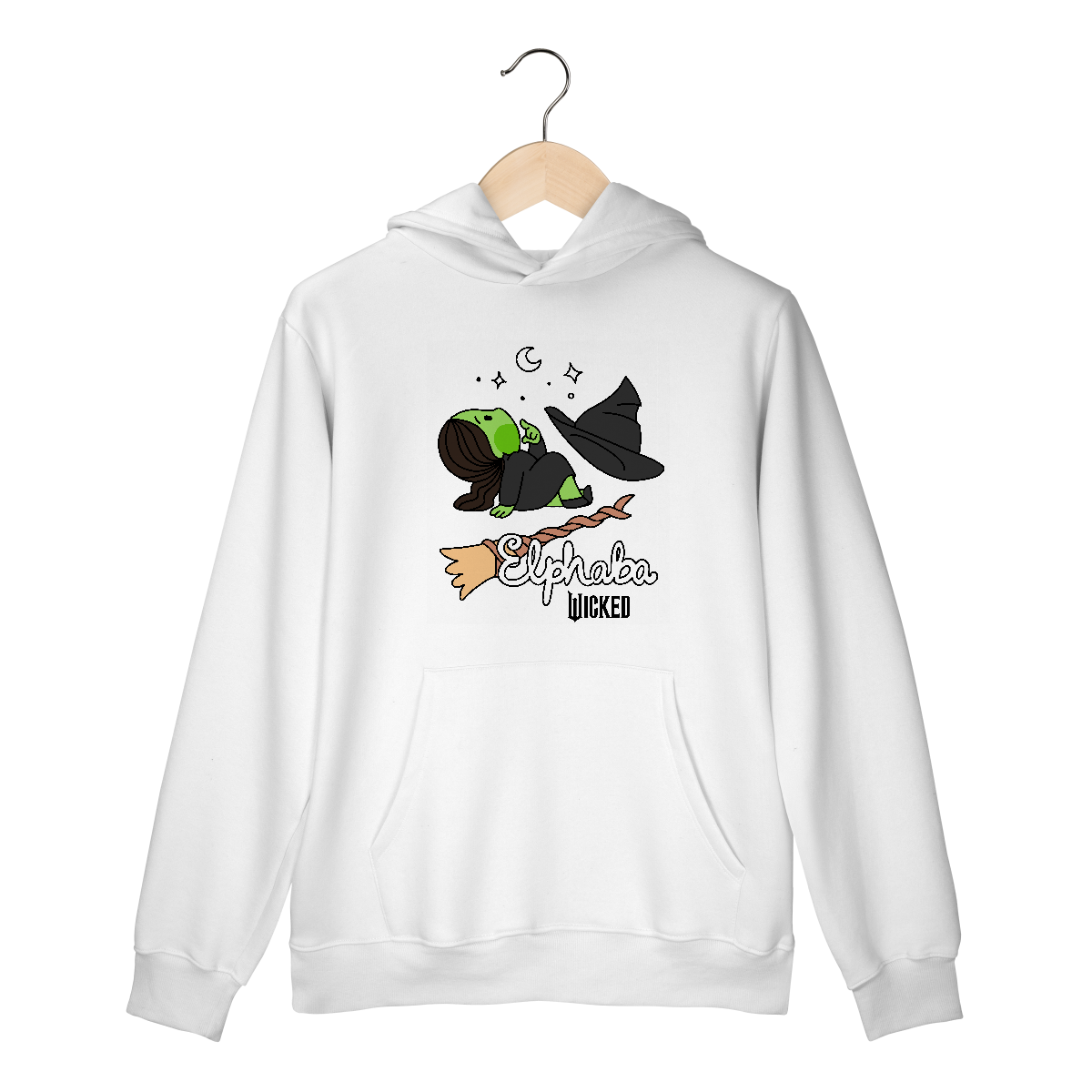 Nome do produto: Moletom Canguru - Elphaba Daydreaming