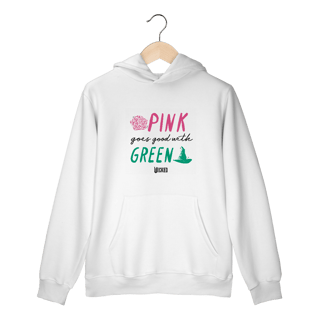 Nome do produtoMoletom Canguru - Pink Goes Good With Green