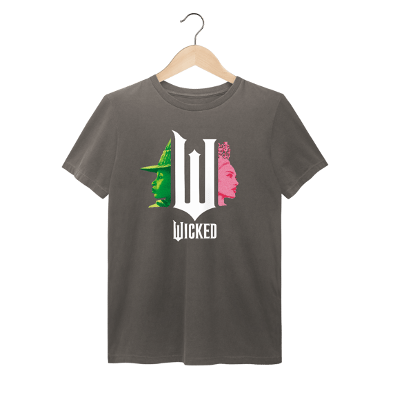 Camiseta Estonada - Wicked Movie (Pink And Green)