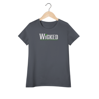 Nome do produtoCamiseta Feminina (Algodão Peruano) - Wicked The Musical