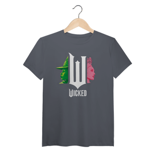 Nome do produtoCamiseta (Algodão Peruano) - Wicked Movie (Pink And Green)