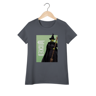 Nome do produtoCamiseta Feminina (Algodão Peruano) - Elphaba