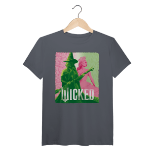 Nome do produtoCamiseta (Algodão Peruano) - Elphaba & Glinda