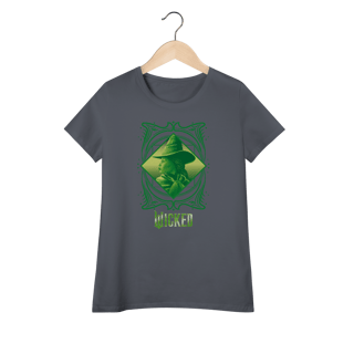 Nome do produtoCamiseta Feminina (Algodão Peruano) - Elphaba