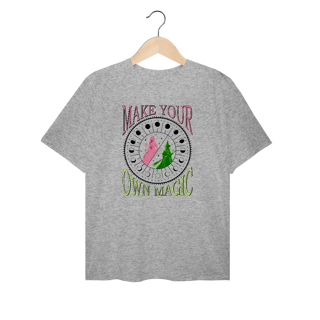 Nome do produtoCamiseta Plus Size - Make Your Own Magic