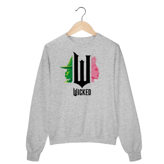 Nome do produtoMoletom Fechado - Wicked Movie (Pink And Green)
