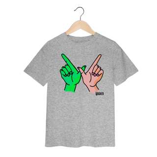 Nome do produtoCamiseta Infantil - Wicked W Hands