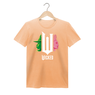 Nome do produtoCamiseta Feminina Estonada - Wicked Movie (Pink And Green)