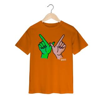 Nome do produtoCamiseta Infantil - Wicked W Hands