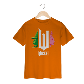 Nome do produtoCamiseta Infantil - Wicked Movie (Pink And Green)