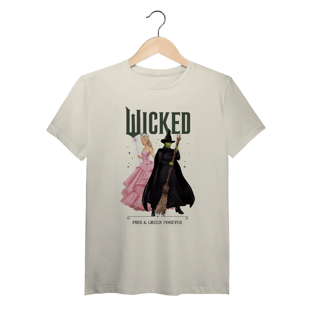 Nome do produtoCamiseta (Algodão Peruano) - Wicked: Pink And Green Forever